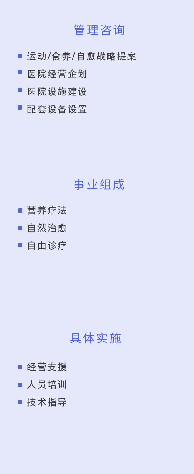 医療事業内容